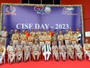 Union Home Minister and Minister of Cooperation Mr. Amit Shah attends the 54th Raising Day celebrations of the Central Industrial Security Force (CISF) as the Chief Guest at Hyderabad
