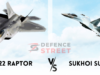 F-22 Raptor Vs. Sukhoi SU-35 Comparison, BVR & Dogfight