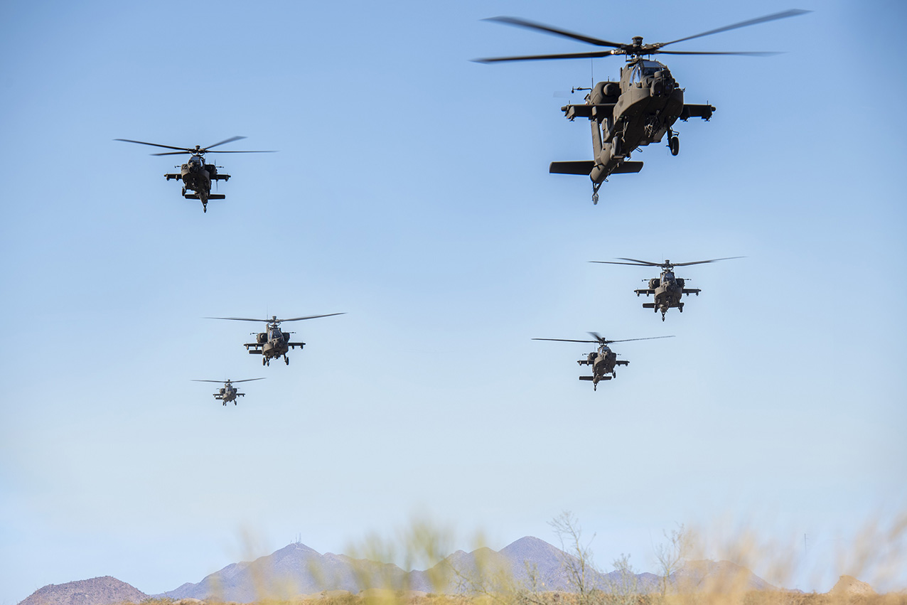 Boeing, U.S. Army Apaches Achieve 5 Million Flight Hours