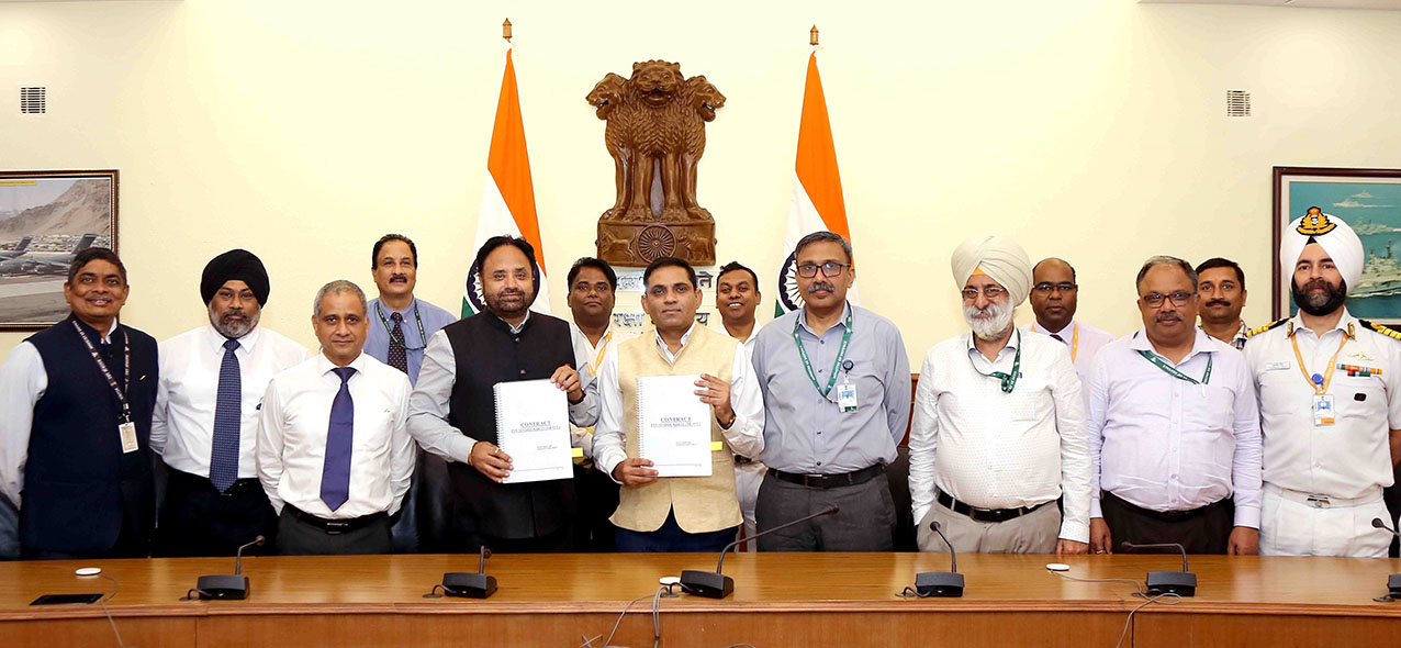 Aatmanirbhar Bharat: MoD inks over Rs 900 crore contract for Normal Refit of Sindhukirti Submarine at Hindustan Shipyard Limited, Visakhapatnam
