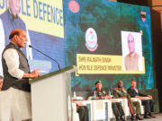 India will continue to work with African nations to promote regional security, stability & enhance defence capabilities, says Raksha Mantri during 1st India-Africa Army Chiefs’ Conclave in Pune