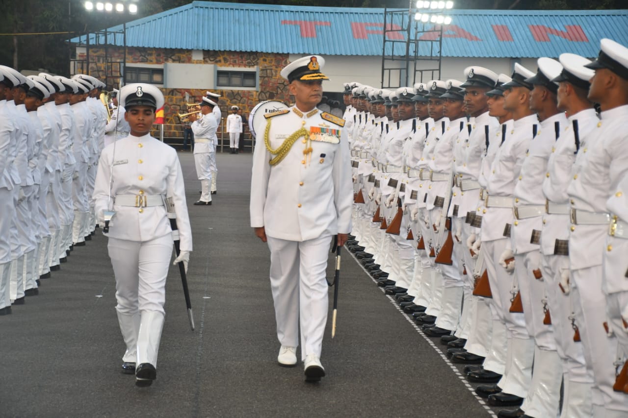 Maiden Passing Out Parade of Agniveers 01/22 Batch At Ins Chilka
