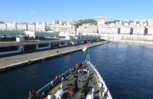 Port Visit of INS Sumedha at Algiers