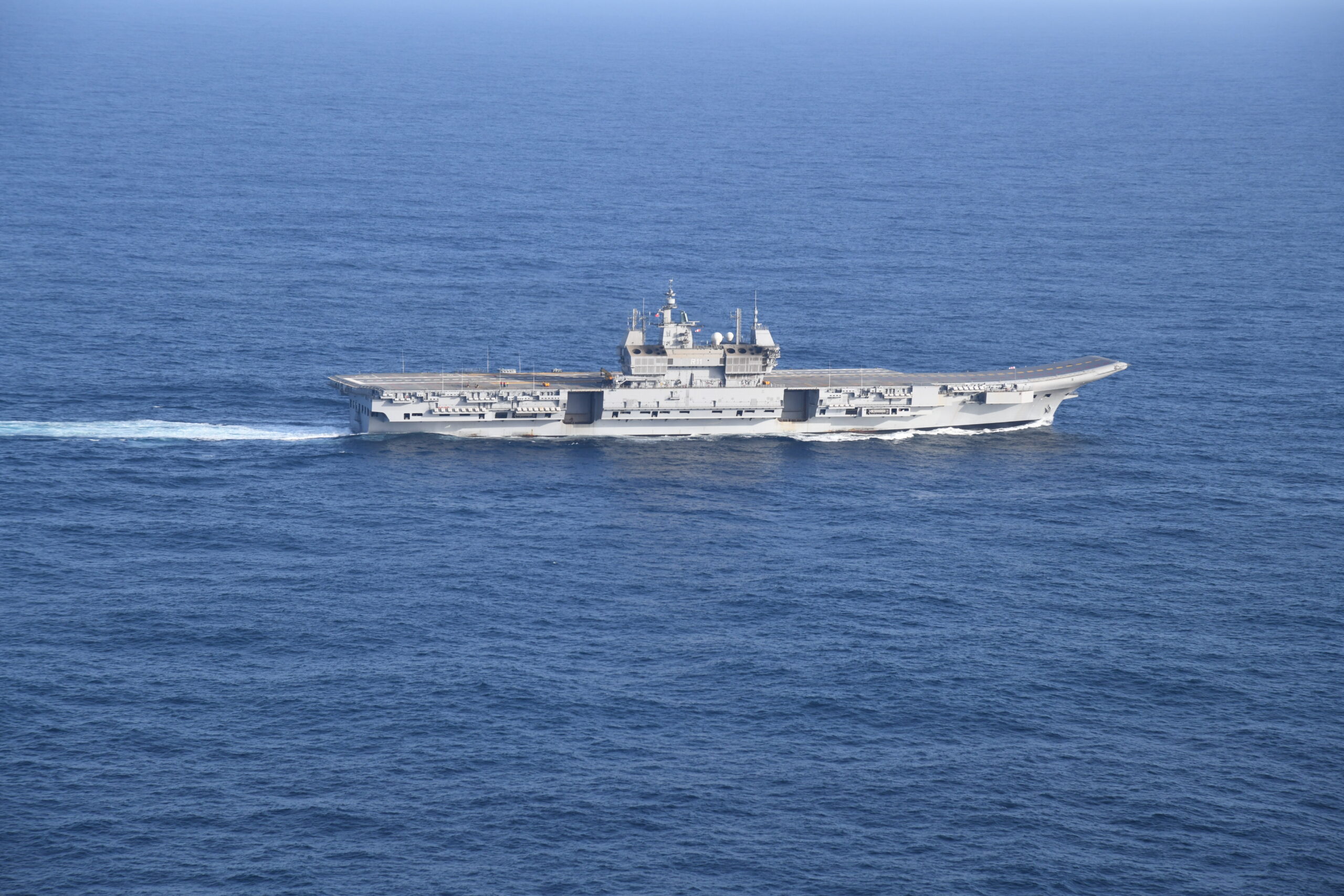 Raksha Mantri to address the Naval Commanders onboard the Indigenous Aircraft Carrier