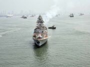 Imphal, Indian Navy’s Third Ship of Project 15B Sails for Maiden Sea Trials