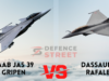 Saab Gripen Vs. Dassault Rafale : Comparison, BVR & Dogfight