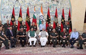 Raksha Mantri Addresses the Senior Leadership of Indian Army During Army