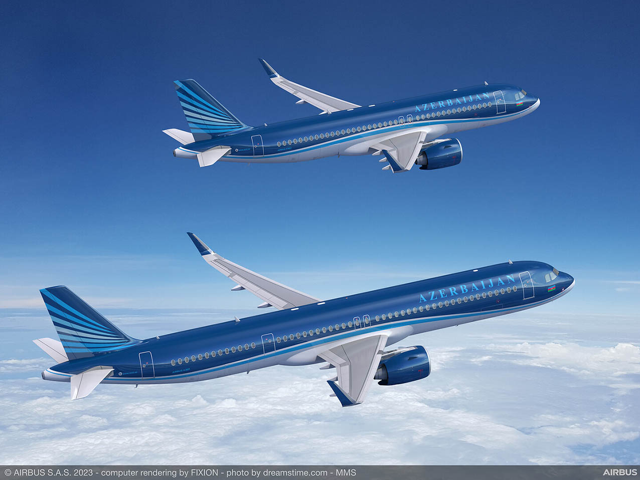 Azerbaijan Airlines orders 12 A320neo Family aircraft