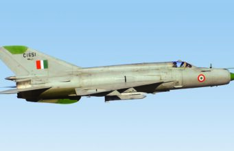 Accident of Indian Air Force Mig-21 Aircraft