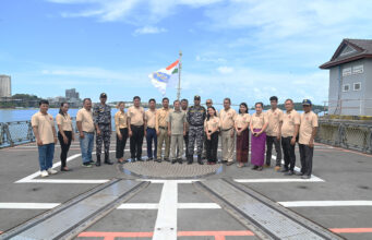 Indian Naval Ships Visit Sihanoukville, Cambodia