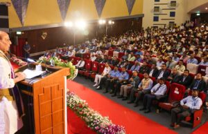 Headway in advanced technology must for India to deal with emerging threats related to cyber & space: Raksha Mantri Shri Rajnath Singh to research institutes during 12th convocation of DIAT, Pune