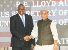 Raksha Mantri Shri Rajnath Singh & US Secretary of Defence Mr Lloyd Austin hold talks in New Delhi