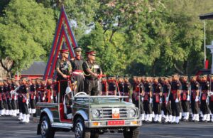 General Manoj Pande, the Chief of Army Staff Reviews Passing Out Parade at Indian Military Academy, Dehradun
