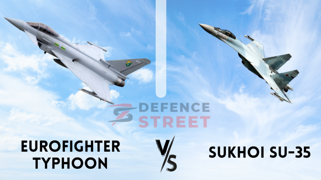 Eurofighter Typhoon Vs. Sukhoi Su35 Comparison, BVR & Dogfight Defence Street