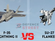 F-35 Lightning II vs. SU-27 Flanker – An Epic Battle in the Skies