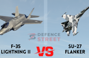 F-35 Lightning II vs. SU-27 Flanker – An Epic Battle in the Skies