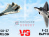 Su-57 Felon Vs. F-22 Raptor An Epic Battle in the Skies