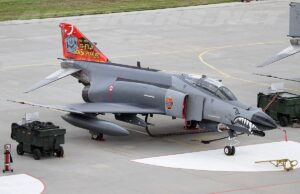 Turkish Air Force F-4 Fighter Jet Conducts Aircraft Arresting System Test in Collaboration with U.S. Air Force