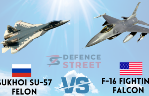 Su-57 Felon Vs. F-16 Fighting Falcon Comparison, BVR & Dogfight