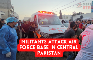 Militants attack air force base in central Pakistan