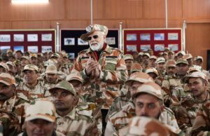 PM Modi celebrates Diwali with soldiers in Himachal’s Lepcha near China border