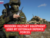 Modern Military Equipment Used By Estonian Defence Forces