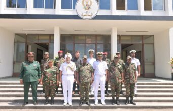 Indian Coast Guard Ship Sachet Visit to Zanzibar, Tanzania