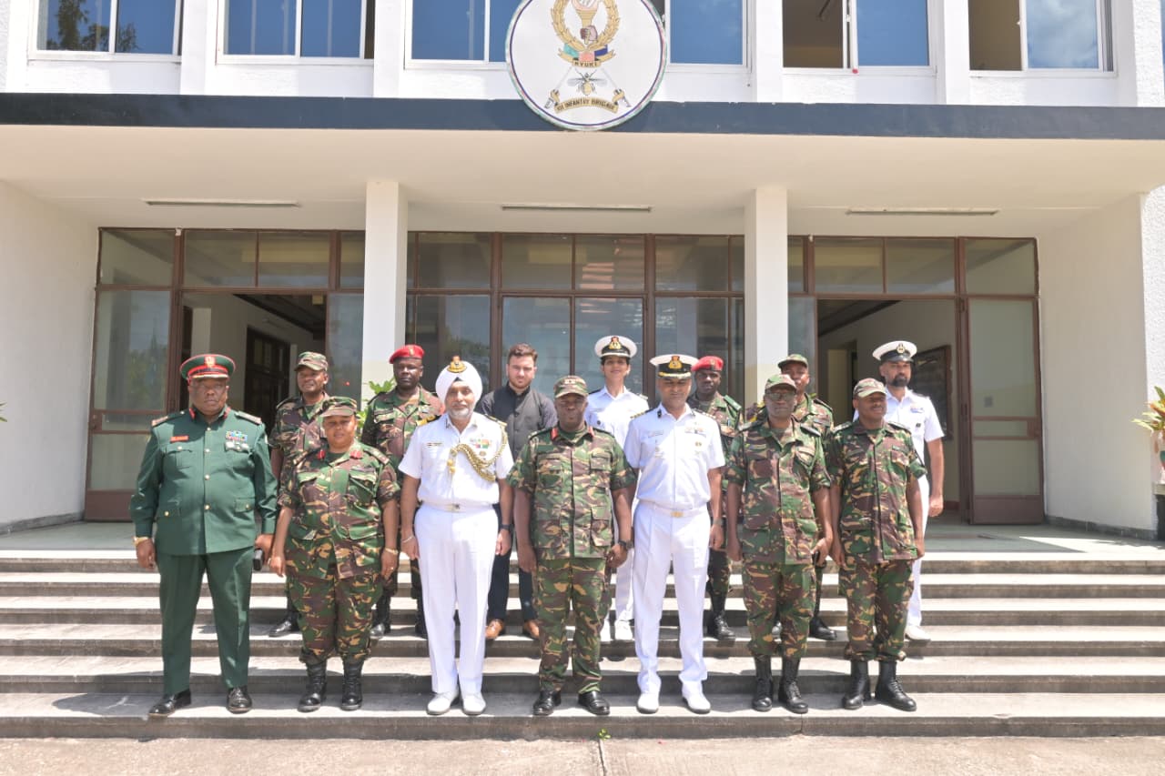 Indian Coast Guard Ship Sachet Visit to Zanzibar, Tanzania